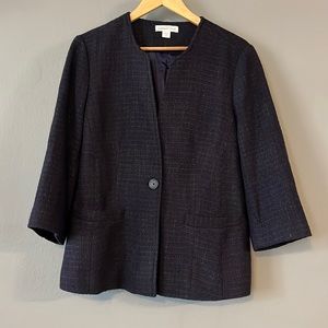 Coldwater Creek blazer 3/4 sleeve